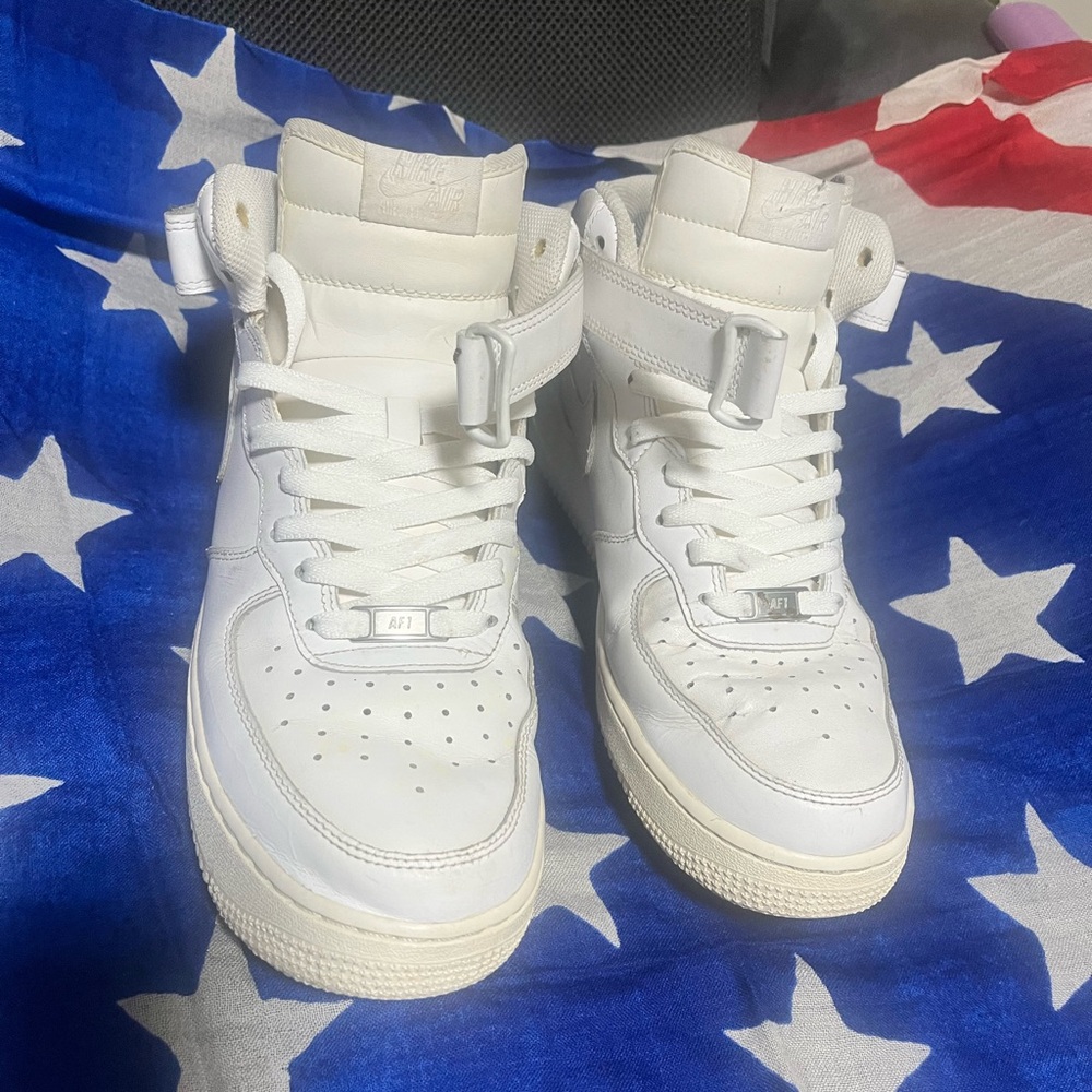 Nike White Boat Shoes